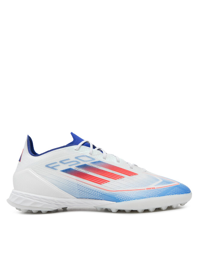 adidas Ghete pentru fotbal adidas F50 Pro Turf IF1323 Alb