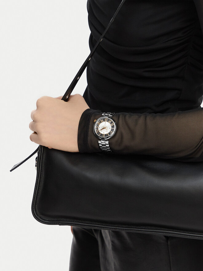 Plein Sport Годинник Plein Sport Tiger Luxe PSMBA0123 Срібний