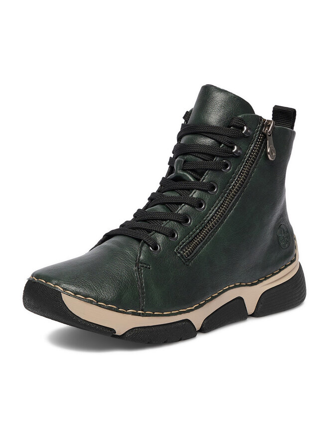 Rieker Schnürschuhe Rieker CEO-45920-54 Dunkelgrün