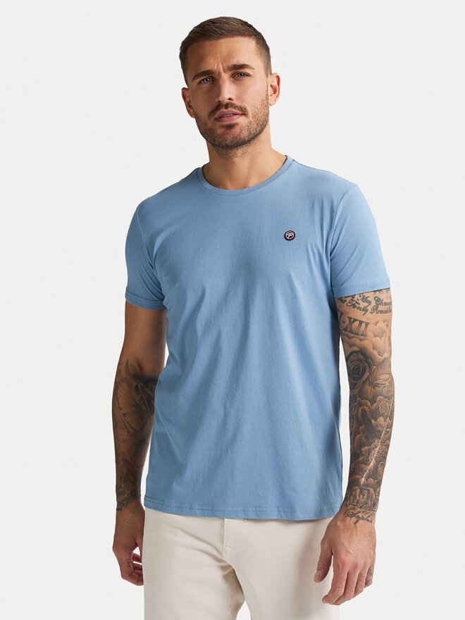 Petrol Industries Petrol Industries Camiseta M-ROS-TSR002 Celeste Regular Fit