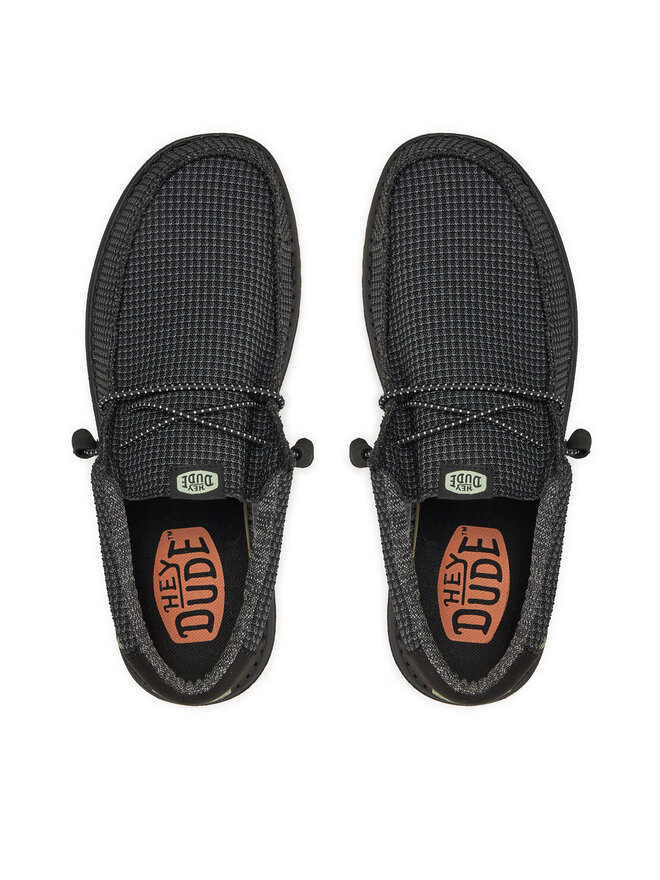 Hey Dude Mokasíny Hey Dude Wally Sport Mesh 40403-060 Černá