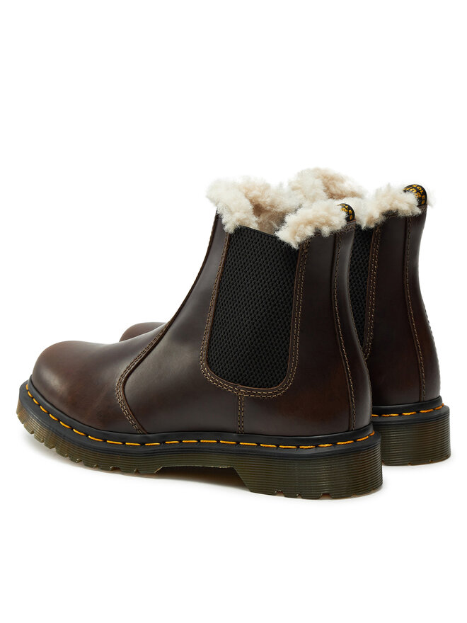 Dr. Martens Polokozačky Dr. Martens 2976 Leonore 32016777 Hnědá