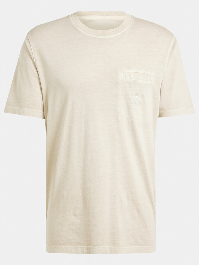 adidas adidas T-shirt Trefoil Essentials+ IS1763 Bež Regular Fit