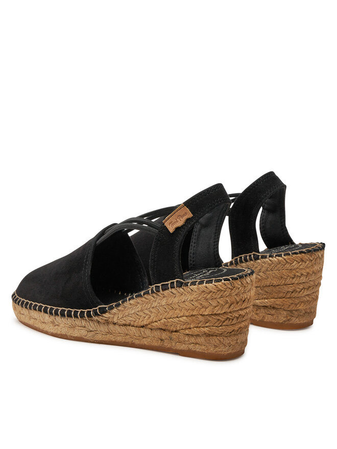 Toni Pons Espadryle Toni Pons Tremp Czarny