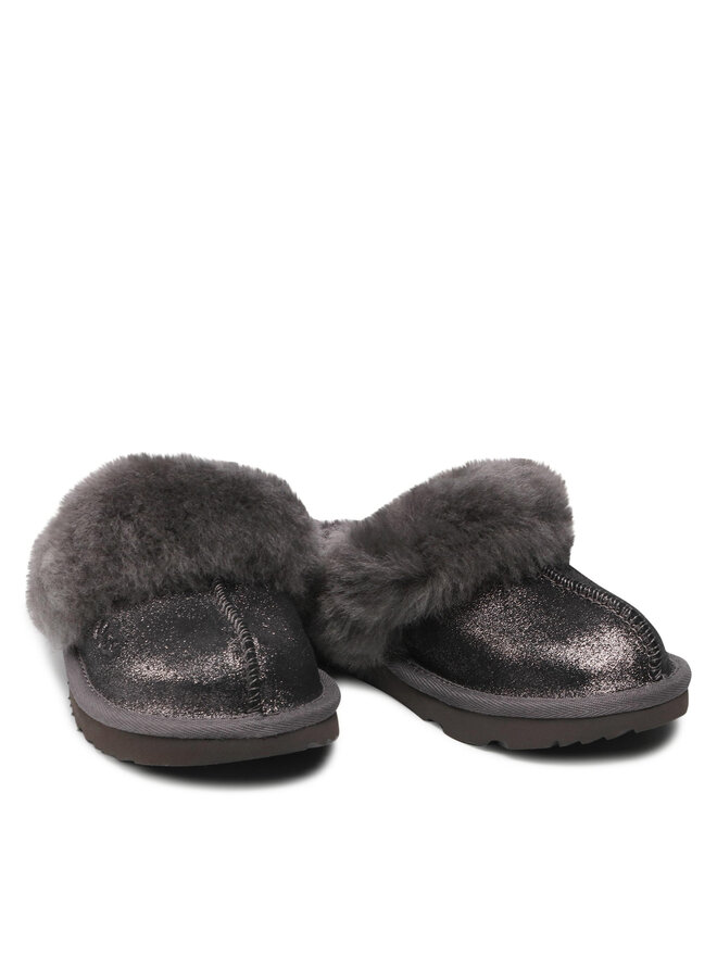 Ugg Тапочки Ugg K Cozy II Metallic Glitter 1121094K Сірий