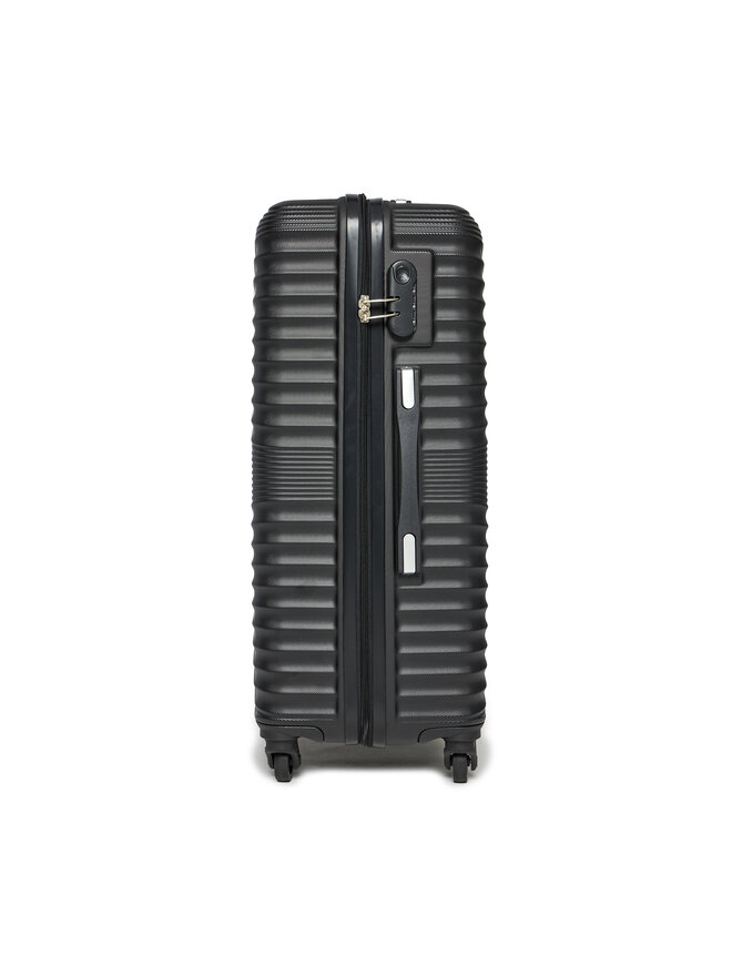 Semi Line Μεγάλη Βαλίτσα Semi Line T5743-2 Μαύρο