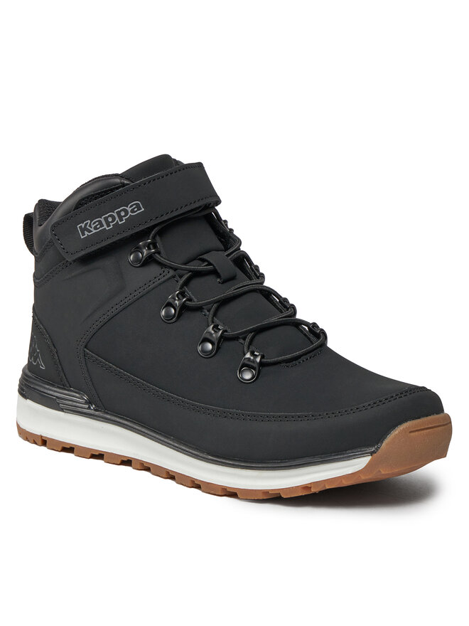 Kappa Botines planos Kappa Logo Astos Md Ev Kid 371B8CW Negro