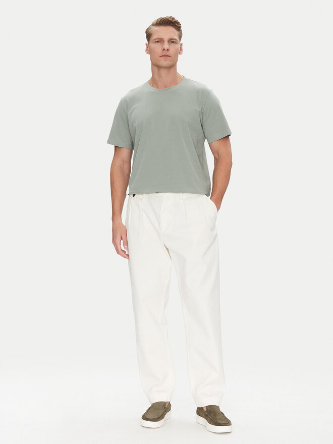 Selected Homme Selected Homme T-Shirt Aspen 16087842 Grün Regular Fit