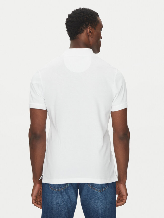 Barbour Barbour Polo marškinėliai Tartan MML0012WH11 Balta Tailored Fit
