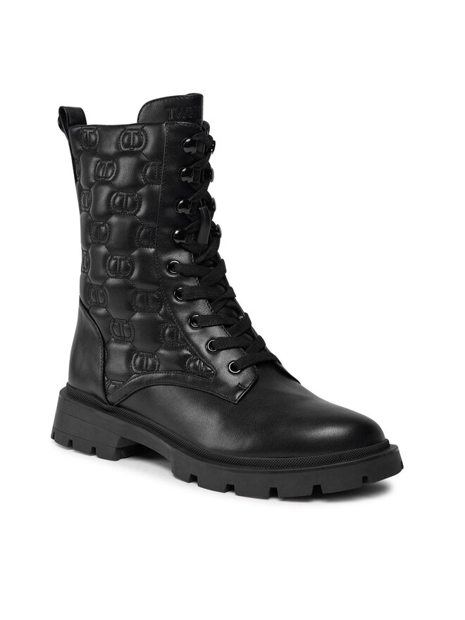 TWINSET Ορειβατικά παπούτσια TWINSET 232TCT04A Μαύρο