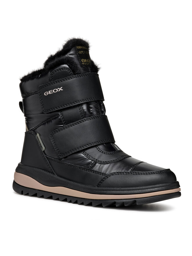 Geox Csizma Geox J Adelhide Girl B Ab J46EWC 0LVBC C9999 S Fekete
