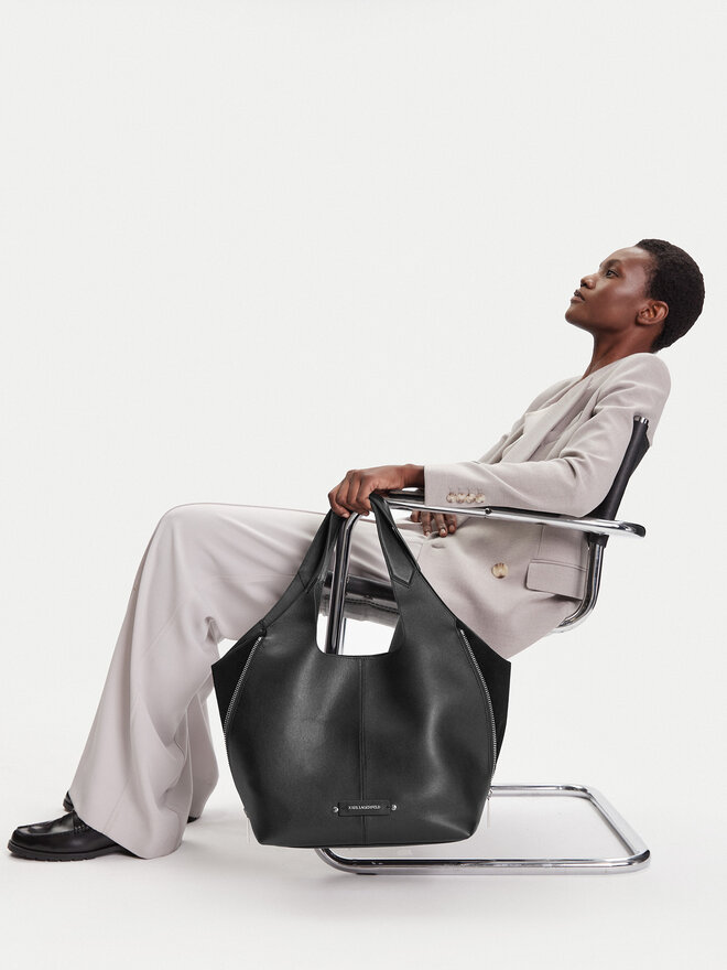 KARL LAGERFELD Handtasche KARL LAGERFELD A3W30080 Schwarz