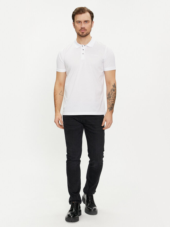 KARL LAGERFELD KARL LAGERFELD Polo 745000 542200 Λευκό Regular Fit