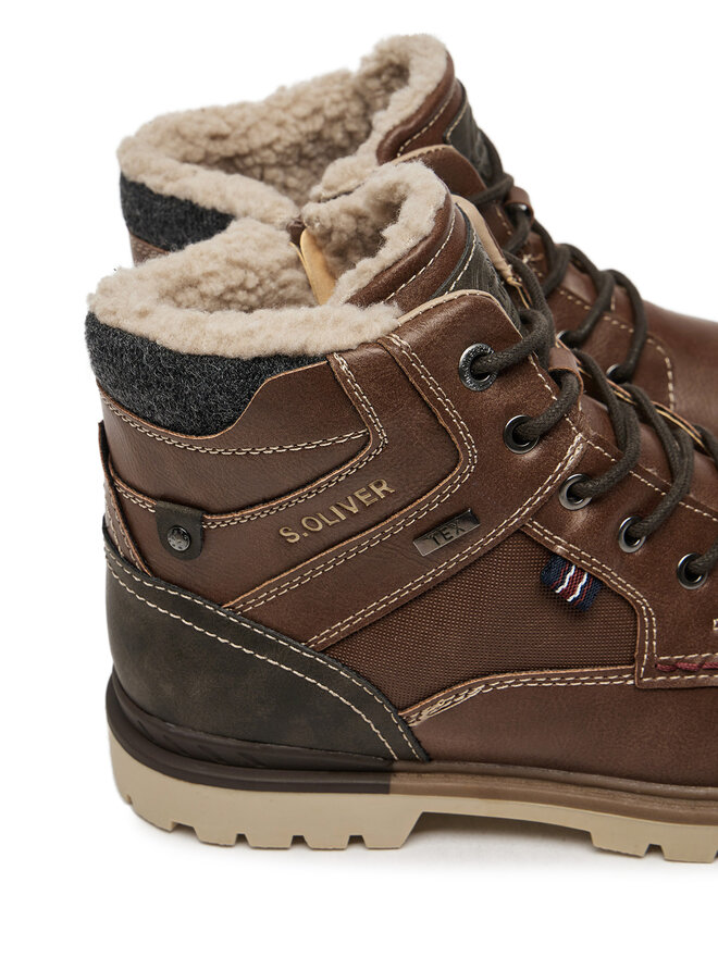 s.Oliver Schnürschuhe s.Oliver 5-16243-43 Braun
