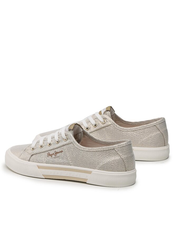 Pepe Jeans Teniszcipő Pepe Jeans Brady Party W PLS31439 Arany
