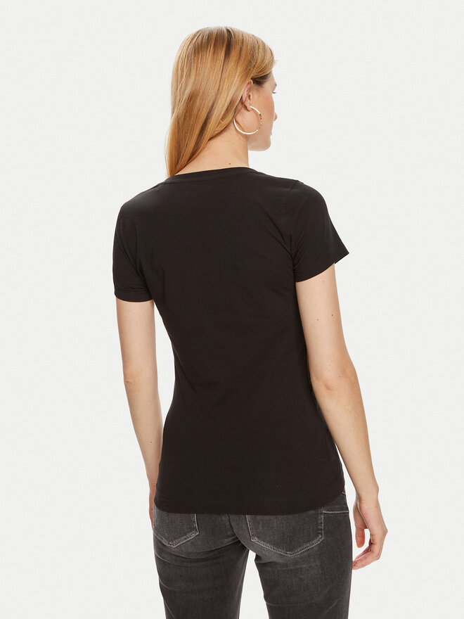 Guess Guess T-Shirt W4YI71 J1314 Μαύρο Regular Fit