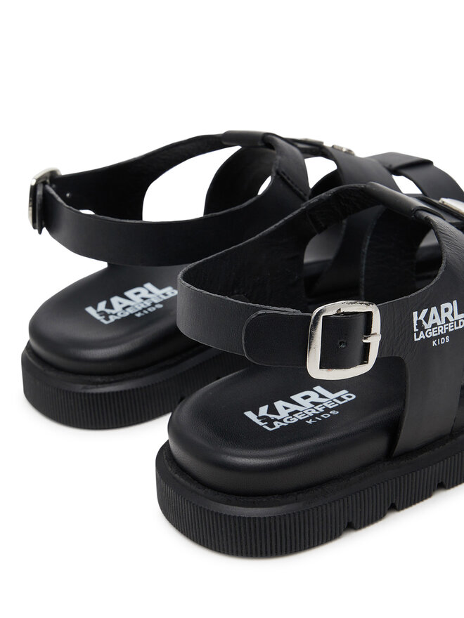 Karl Lagerfeld Kids Szandál Karl Lagerfeld Kids Z30372 S Fekete