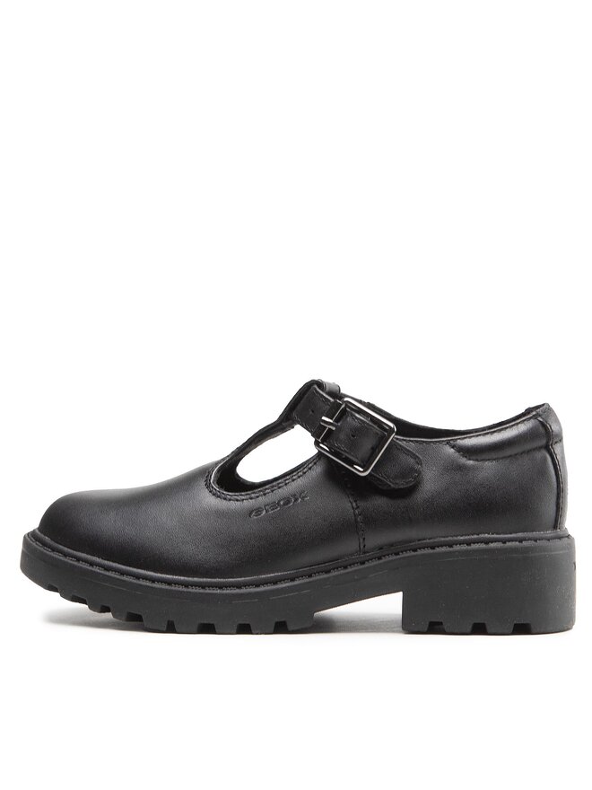 Geox Pantofi Geox J Casey G. E J8420E 00043 C9999 M Negru