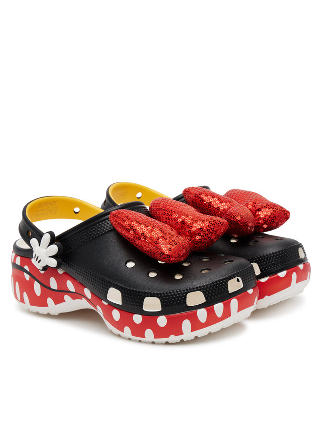 Crocs Παντόφλες Crocs Minnie Cls Platform Clg W 209896 Μαύρο