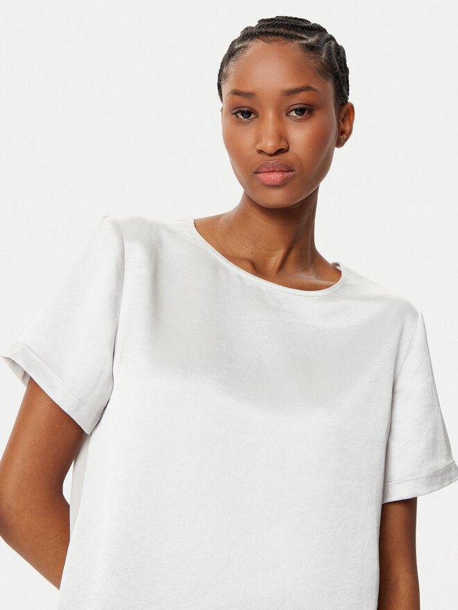 Weekend Max Mara Weekend Max Mara Camiseta Amburgo 2515941051 Écru Regular Fit