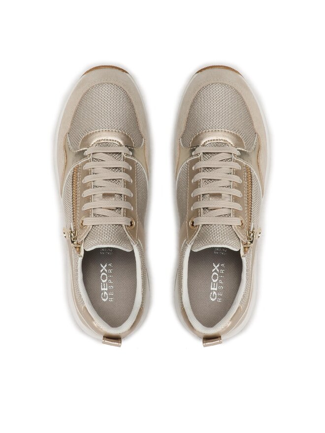 Geox Sneakersy Geox D Bulmya A D35NQA 0NF14 C2235 Złoty