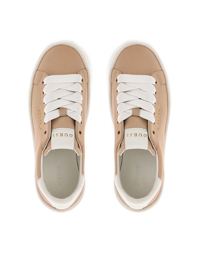 Sneakers Guess Marilyn FL7MRL LEA12 Beige chaussures