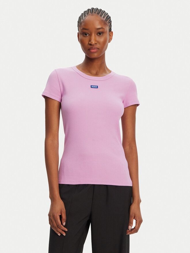 HUGO HUGO T-Shirt Easy 50523924 Rosa Slim Fit