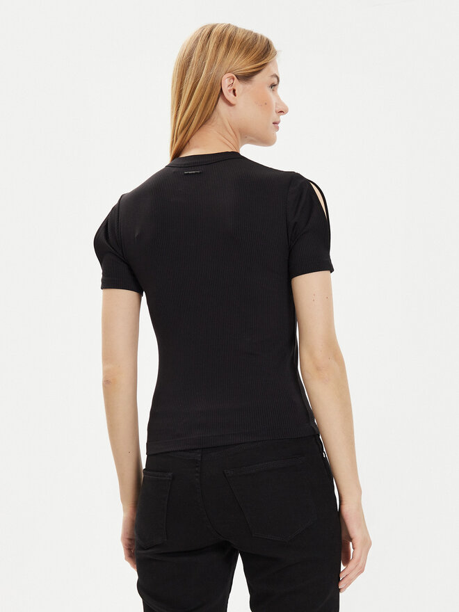 Calvin Klein Calvin Klein T-Shirt K20K207322 Schwarz Slim Fit
