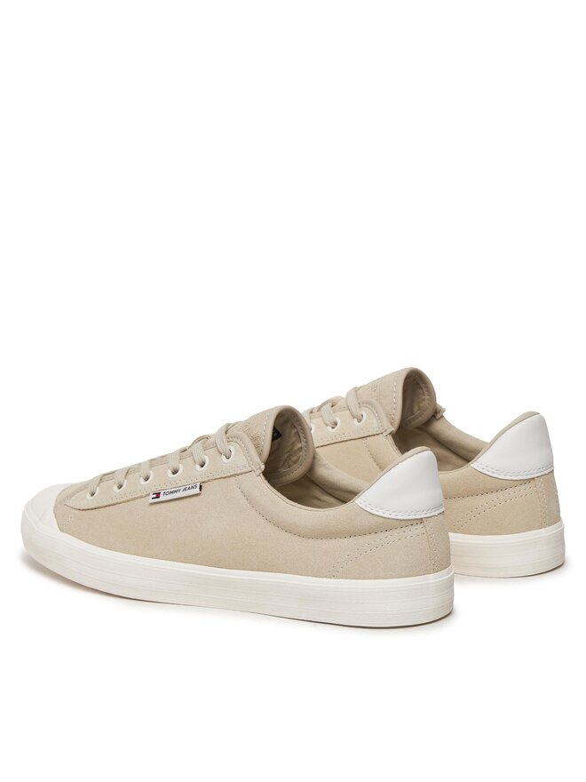 Tommy Jeans Tenisice Tommy Jeans Tjm Vulcanized Bumper Suede EM0EM01407 Bež