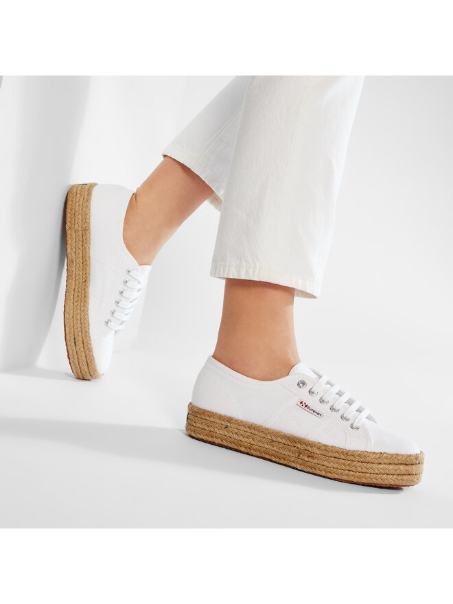 Superga Espadrilles Superga 2730 Cotropew S00CF20 Weiß