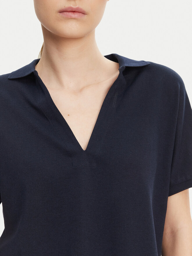 Tommy Hilfiger Tommy Hilfiger Polo WW0WW44512 Tamnoplava Relaxed Fit