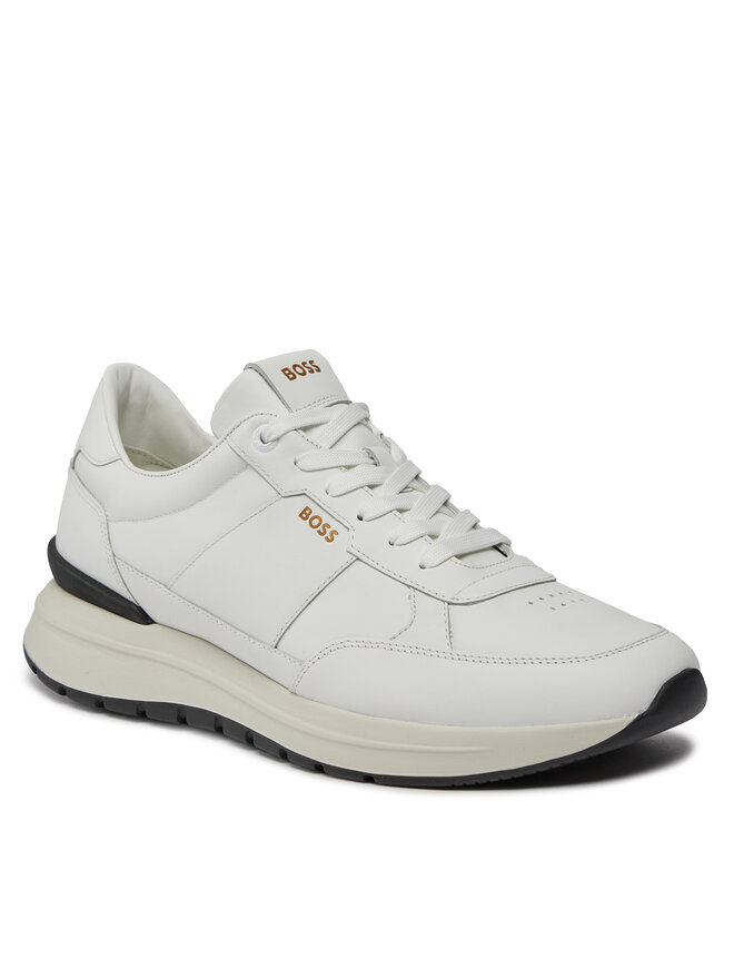 BOSS Sneakersy Boss Jace Runn 50512264 Biela