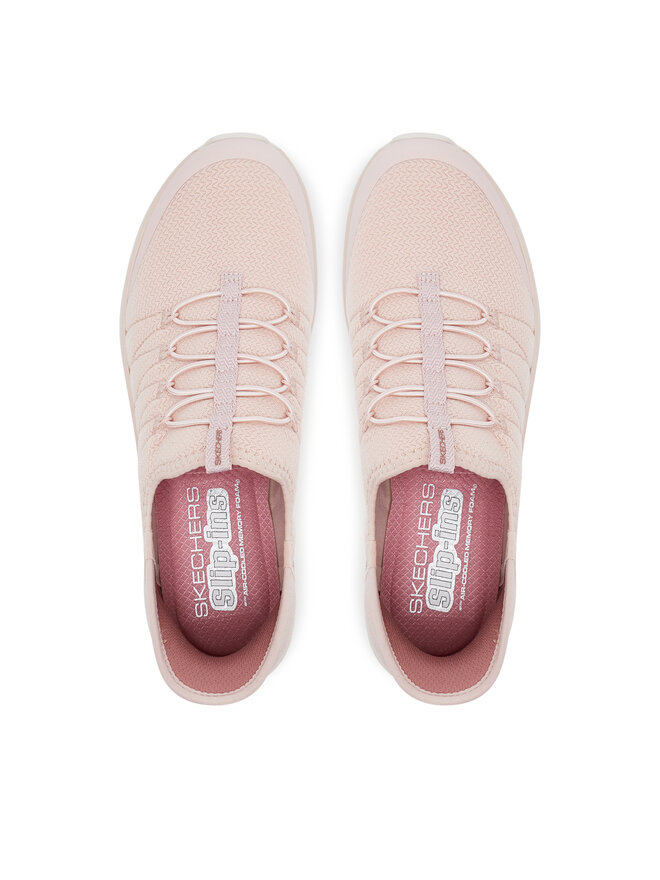 Skechers Sneakersy Skechers Virtue-Glow 104426/ROS Różowy