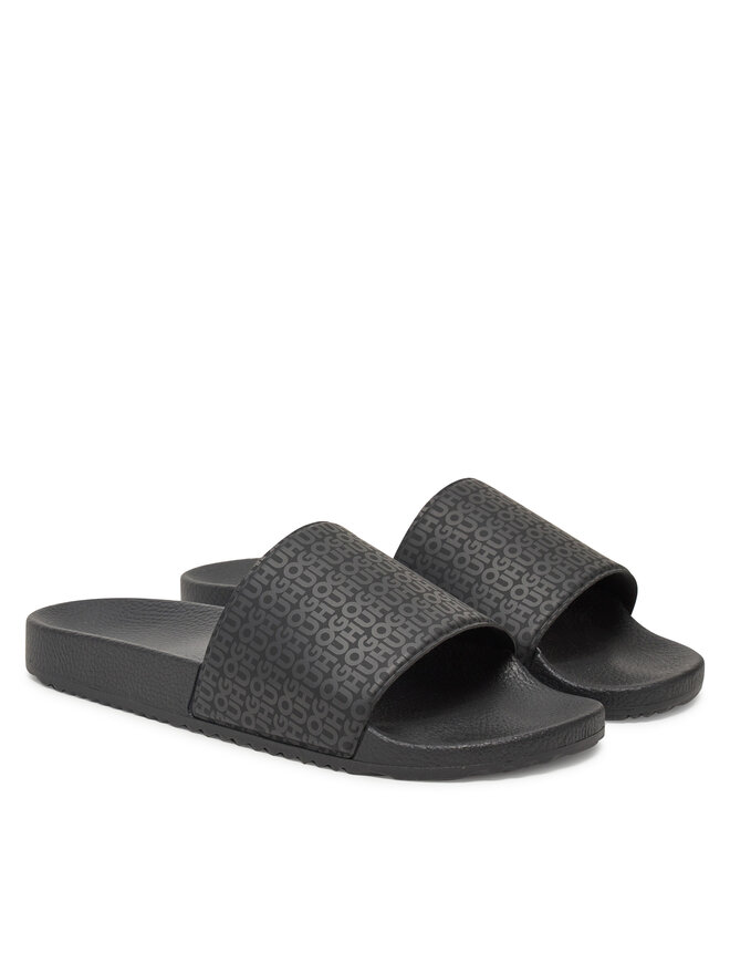 HUGO Papucs HUGO Timein Slid Mn 50548063 Fekete