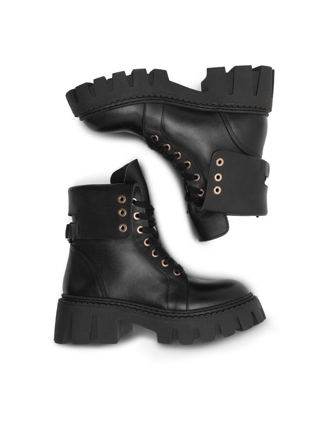 Eva Minge Stiefeletten Eva Minge TOLEDO-2603-02 Schwarz
