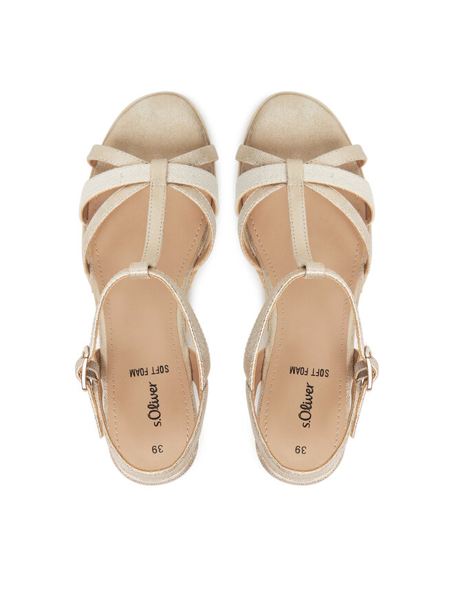 s.Oliver Espadrilles s.Oliver 5-28711-44 Goldfarben