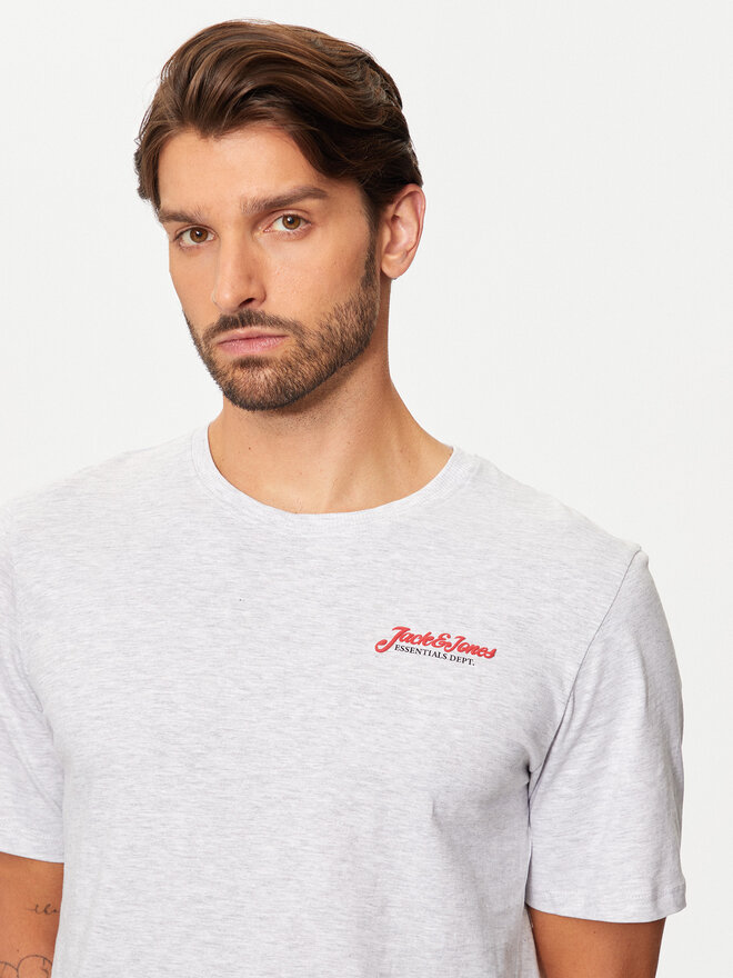 Jack&Jones Jack&Jones Camiseta Erik 12257603 Gris Relaxed Fit