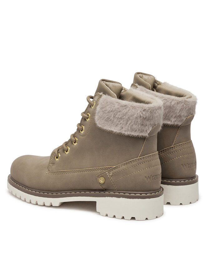 Wrangler Trapery Wrangler Fur Women High 20243069 Brązowy