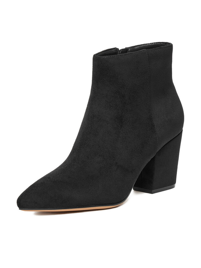 Nine West Μποτάκια Nine West CEO-ZAKIA-01 Μαύρο