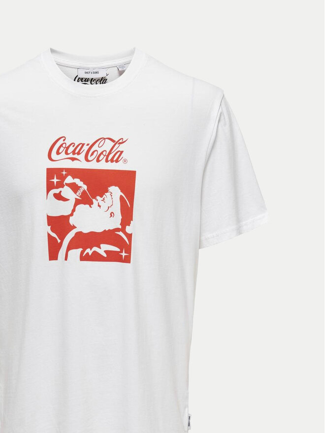 Only & Sons Only & Sons Camiseta 22030844 Blanco Regular Fit