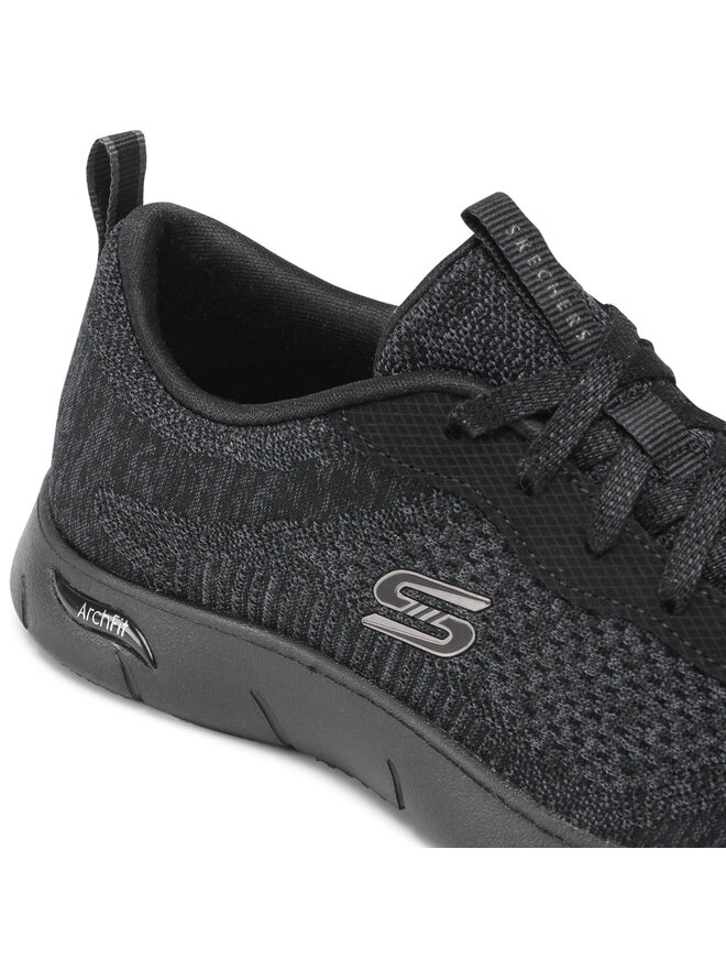 Skechers Sneakers Skechers Lavish Wish 104272/BBK Nero