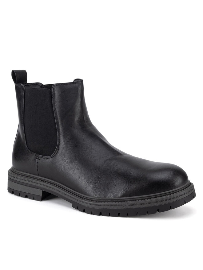 Lanetti Botines Chelsea Lanetti MYL8513-1 Negro