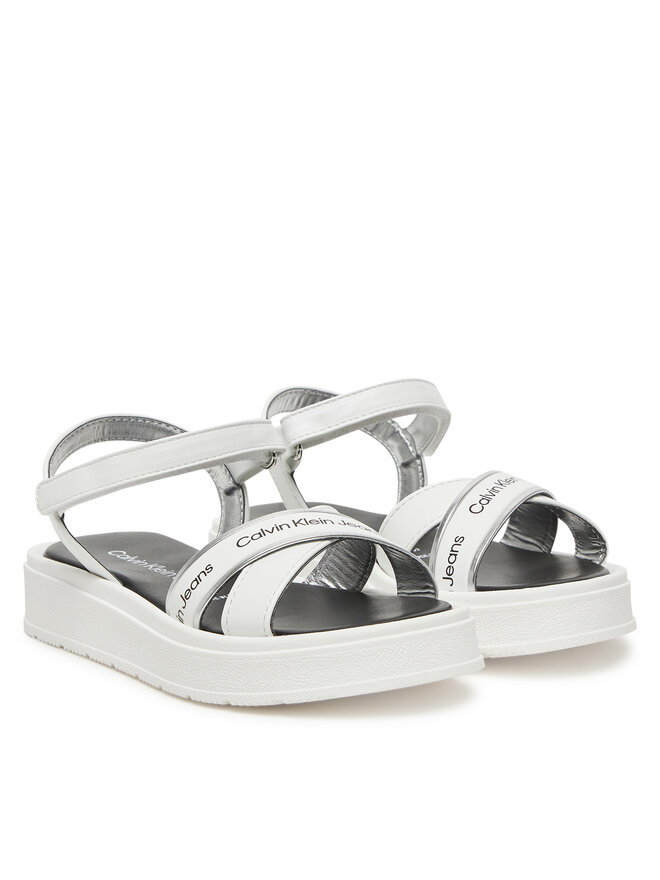 Calvin Klein Jeans Σανδάλια Calvin Klein Jeans V4A2-82054-0371X M Λευκό
