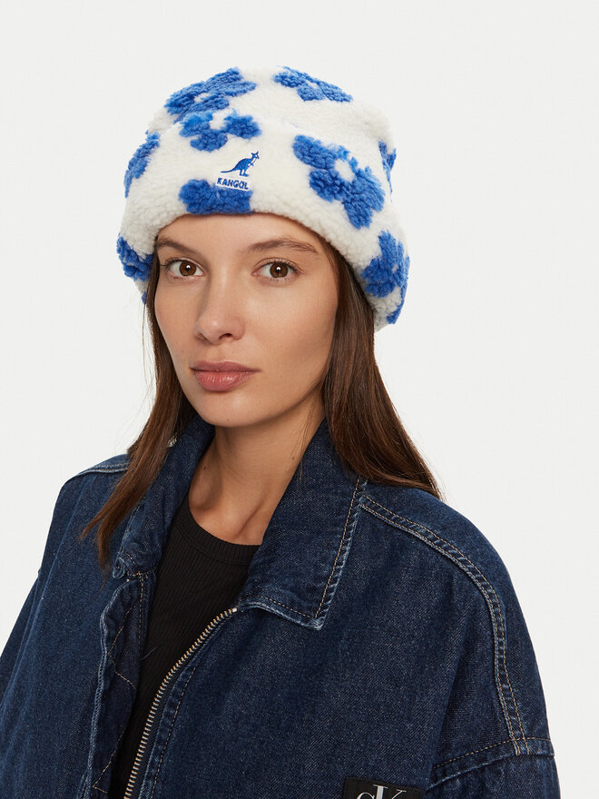 Kangol Czapka Kangol Floral Fleece Beanie K5421 Biały
