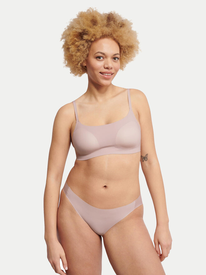 Sloggi Sloggi Klassischer Damenslip Zero Feel 10217838 Grau