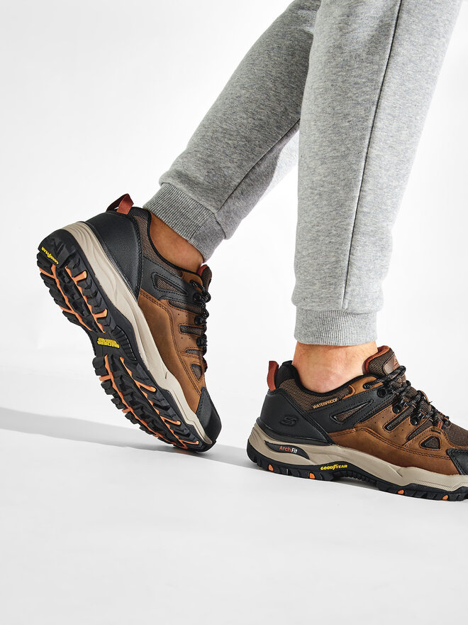 Skechers Κλειστά παπούτσια Skechers Argosa 204630/CDB Καφέ