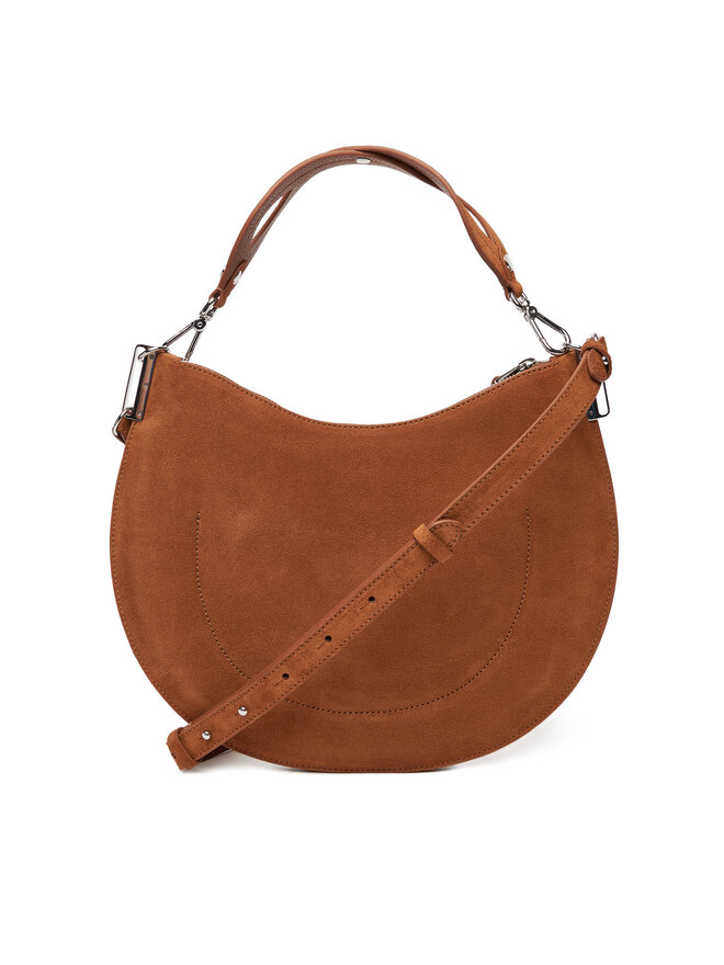Coccinelle Сумка Coccinelle QKG Coccinellesunup Suede E1 QKG 13 02 01 Коричневий