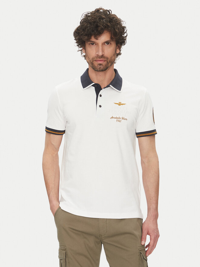 Aeronautica Militare Aeronautica Militare Pólóing 251PO1859P191 Fehér Regular Fit