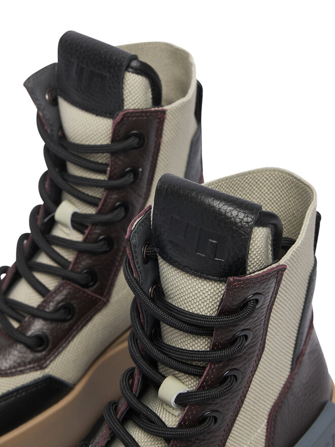 United Nude Schnürschuhe United Nude Roko Combat 11045161165 Dunkelbraun