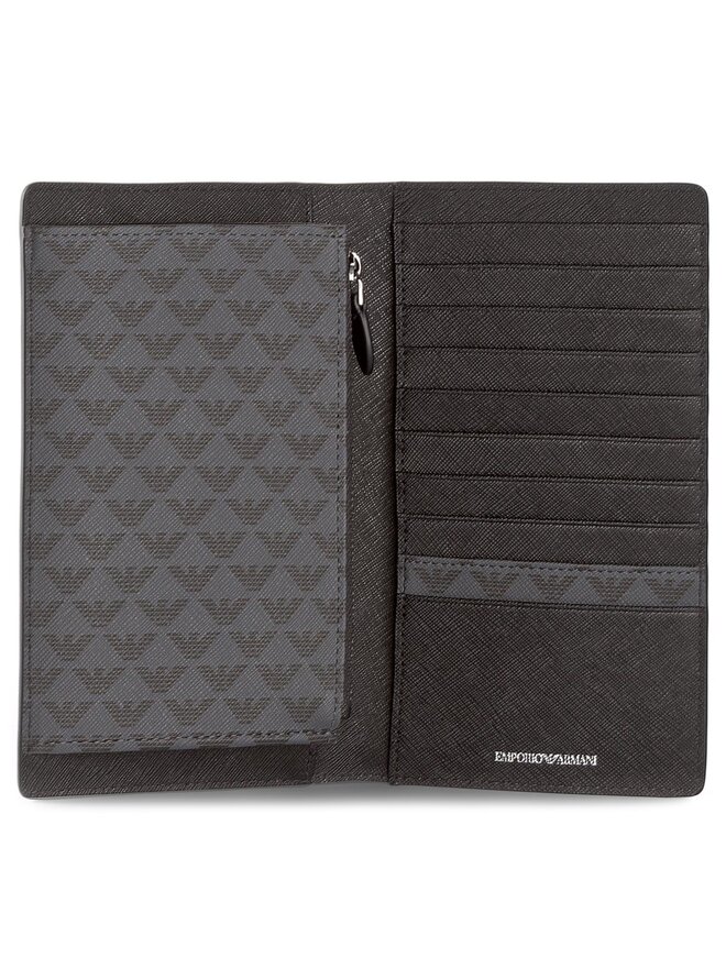 Cartera grande para hombre Emporio Armani Y4R061 YG91J 81072 Gris zapatos.es